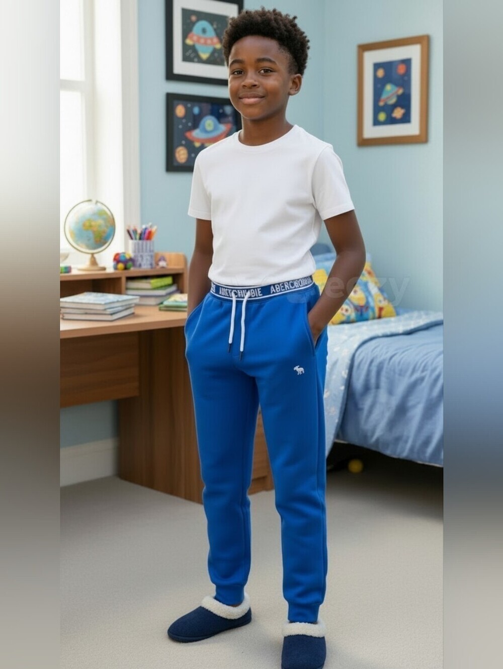 Abercrombie Kids Royal Blue Pajama Pants Size 9/10